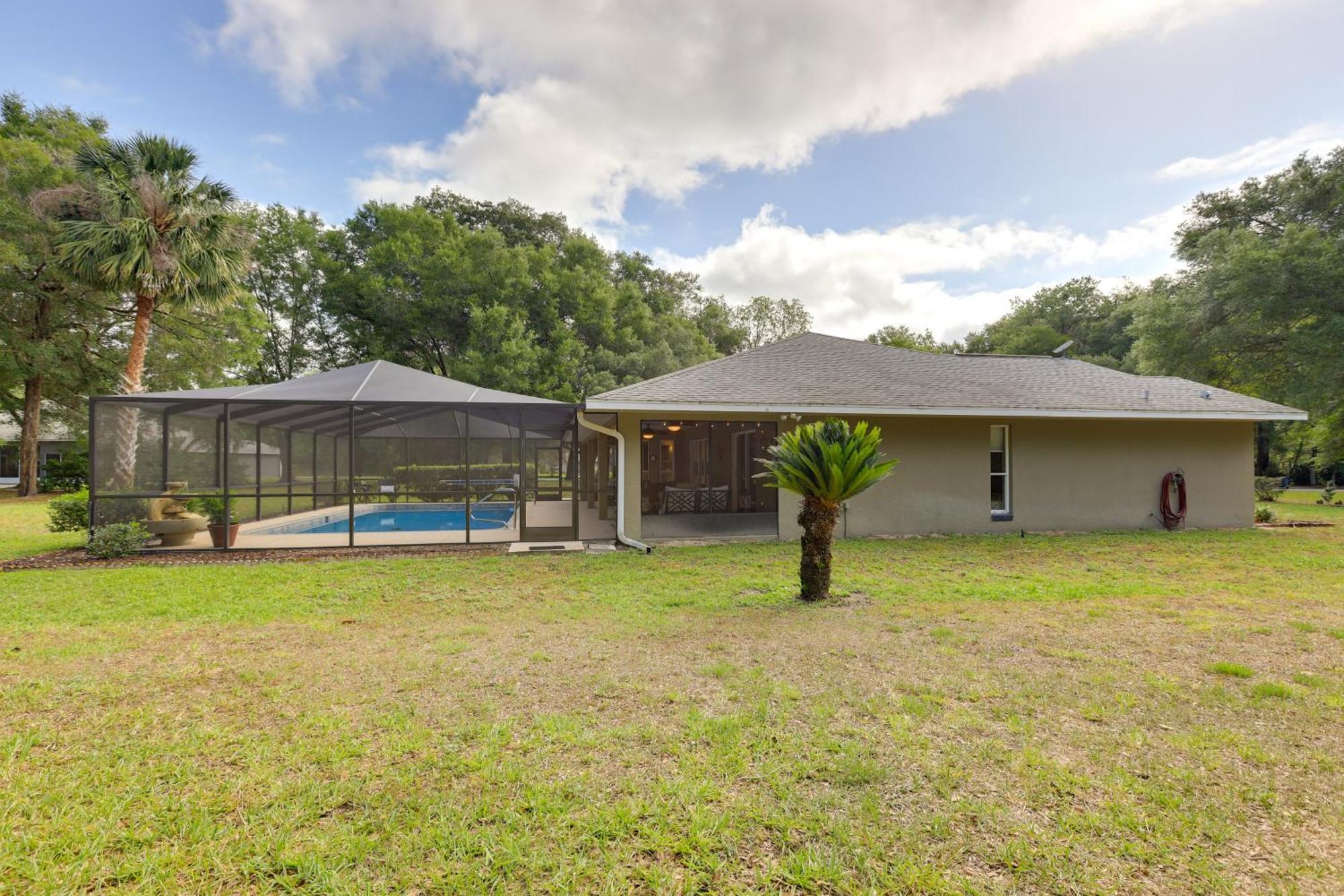 8 Mi To Rainbow Springs Dunnellon Area Home! Exterior foto
