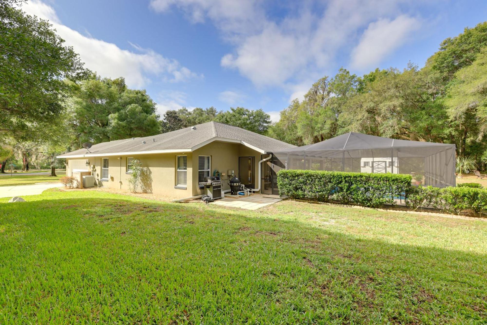 8 Mi To Rainbow Springs Dunnellon Area Home! Exterior foto